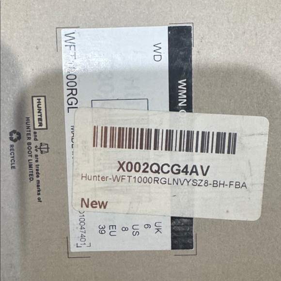 Hunter Classic Blue Rain Boots - Picture 7 of 9